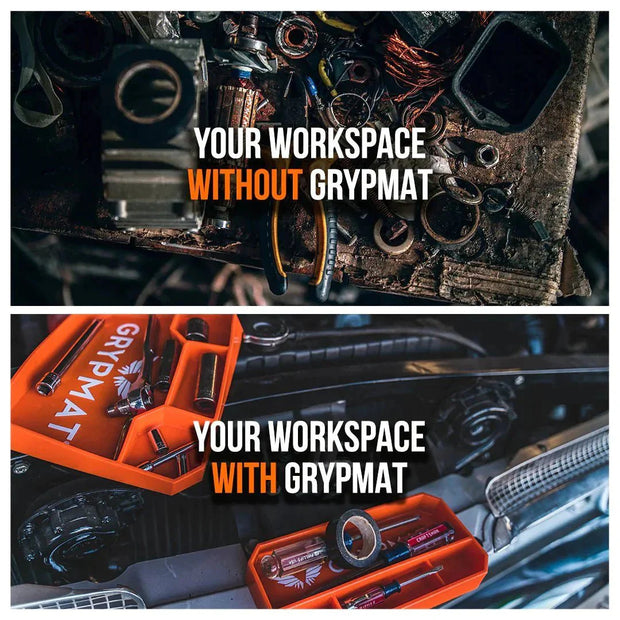 Grypmat Plus - Medium - Toolbox Widget USA, Grypmat, Grip mat, Tool Mat, Toolbox Widget, Tool Box Widget, Non-slip, Tool caddy, Tool tote