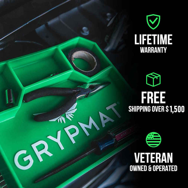 Grypmat Plus - Medium - Toolbox Widget USA, Grypmat, Grip mat, Tool Mat, Toolbox Widget, Tool Box Widget, Non-slip, Tool caddy, Tool tote