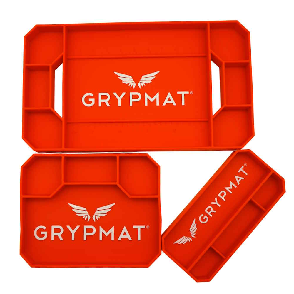 Grypmat Plus Trio | Flexible Tool Mat – Toolbox Widget